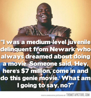 funny Shaquille O Neal quote