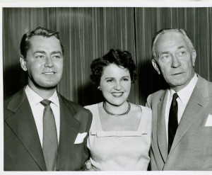 : Alan Ladd, Williams Demarest, Wife Sue, Sue Carroll, Ladd Shane ...