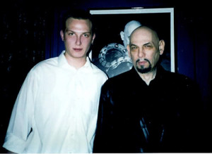 teenage stanton with grandfather anton lavey 1996 photo karla lavey