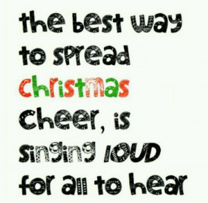 Christmas Cheer Quotes About Sayings