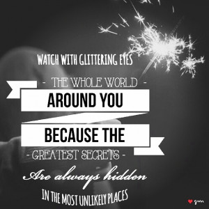 roalddahl secrets shine sparklers sparkles sparks twitter type ...