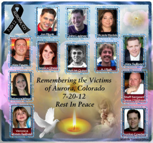 Victims of theater shooting – Aurora, CO