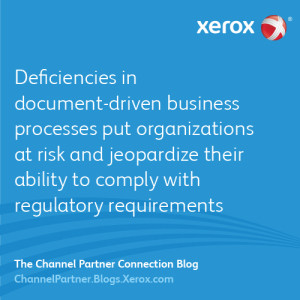 Deficiences in document-driven processes put organizations at risk