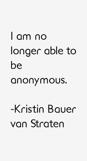 Kristin Bauer van Straten Quotes & Sayings