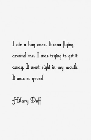Hilary Duff Quotes & Sayings