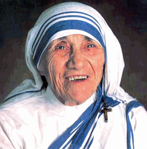 Our patronness, Blessed Mother Teresa of Calcutta