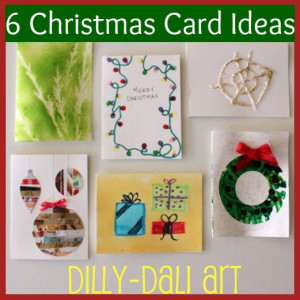 tree cards childrens handmade christmas cards christmas card craft ...