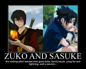 Zuko and Sasuke by serenarockbell