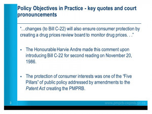 Policy Objectives in Practice - key quotes and court pronouncements ...