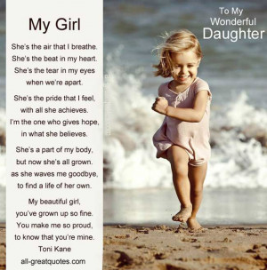 Daughter Poems. Mother Daughter Father Daughter Poems. The Very Best ...