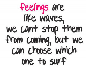 Choose which wave to surf..
