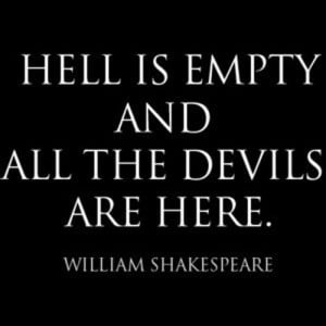 Shakespeare quote...