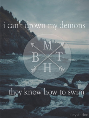 Pinned by depression and music