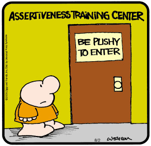 Assertiveness: a safe space discussion