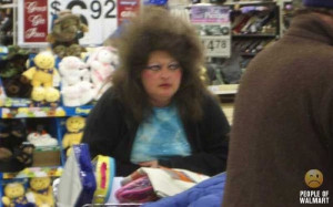 Funny and strange people in Wal-Mart (35 pics)