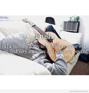 Crush quote definition tumblr lovely