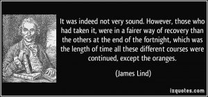 ... fortnight, which was the length of time all these different courses