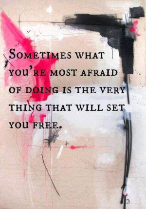 Set yourself free.