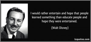 walt disney education quotes