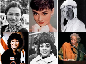 Great Women in History: Rosa Parks, Audrey Hepburn, Amelia Earhart ...