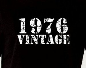1976 Vintage 38th Birthday Gift Pre sent T Shirt T-Shirt Tshirt Tee ...
