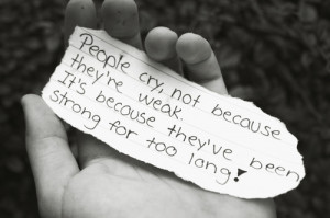 ... They’re Weak. It’s Because They’ve Been Strong For Too Long