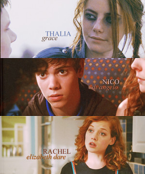 The Titan's Curse - Dream Cast: Rachel, Nico, Thalia and Zoe (showing ...