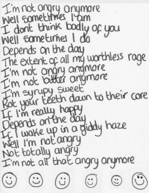 not angry anymore... Well, sometimes I am | via Tumblr