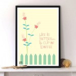 Marie Williams Johnstone quote,modern typography poster by Lab No. 4