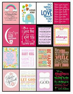 Lunch box Notes for HIM and HER :) More