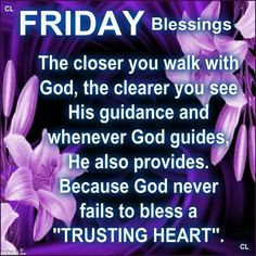 Friday Blessings More