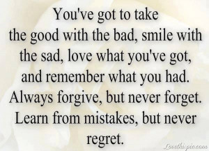 learn from your mistakes