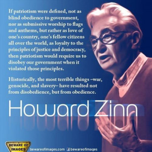 Howard Zinn Quote