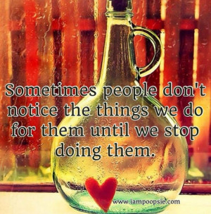 little appreciation goes a long way.