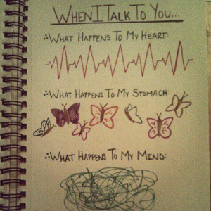butterflies in my stomach | Tumblr | We Heart It