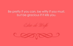 be gracious if it kills you
