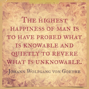 Johann Wolfgang von Goethe #quotes