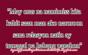 Tagalog Quotes About Long Distance Relationship Tagalog Quotes Long ...