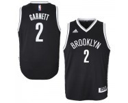 Youth Brooklyn Nets Kevin Garnett adidas Black 2014-15 New Swingman ...