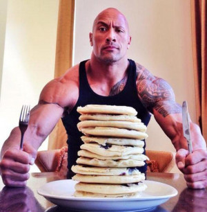 Photo de The Rock : Un régime alimentaire musclé pour son prochain ...