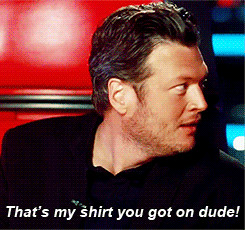 ... levine ourgifs best thing ever the voice Blake Shelton 2x21 shevine