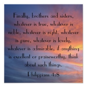 Finally brothers and sisters bible verse sunrise print