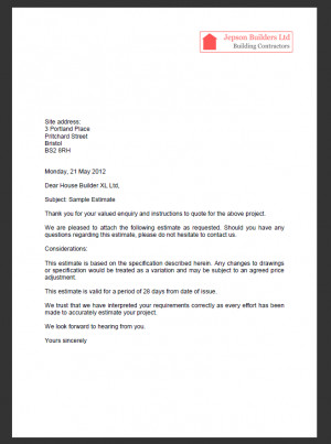 estimate quote template Questions about WebDevBiz.com products?