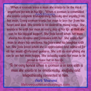 When A Woman Loves A Man..