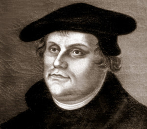 Martin Luther Reformation An image of martin luther is