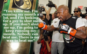 Floyd Mayweather vs Manny Pacquiao: Pretty Boy in quotes and pictures