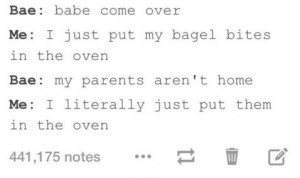 But My Bagel Bites…