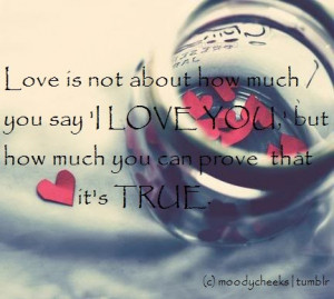 English, quotes, sayings, love, true, prove