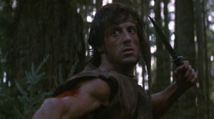 Rambo: They drew first blood, not me.