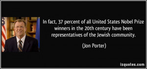 In fact, 37 percent of all United States Nobel Prize winners in the ...